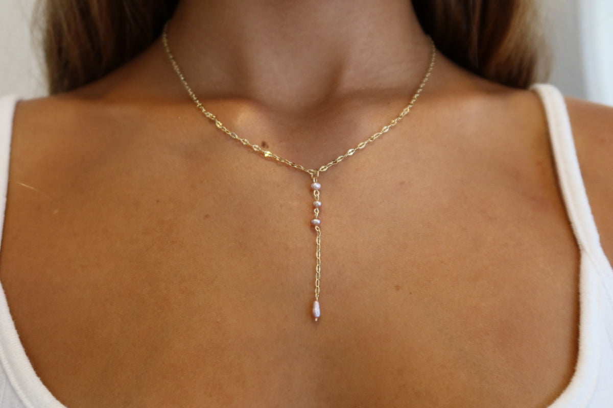 Pink tide in gold-filled tarnish free
