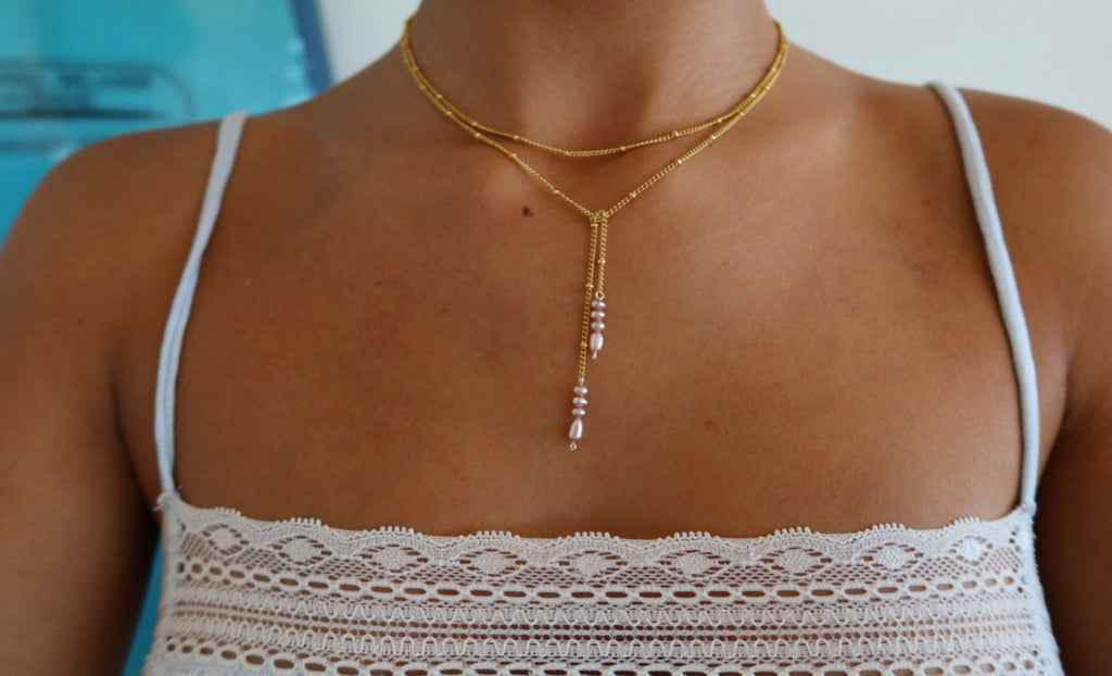 Pearl wrap gold-filled