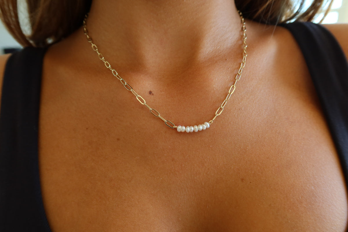 Paperclip w pearls