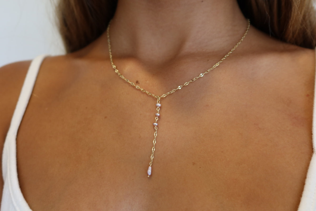Pink tide in gold-filled tarnish free