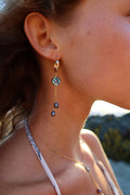 abalone pendent earrings